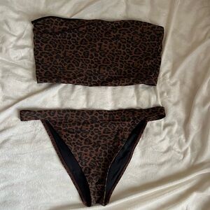 Kendall & Kylie Leopard Print Bikini